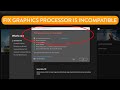 Your Graphics Processor Is Incompatible Error With Photoshop &amp; Other Apps [Solved]