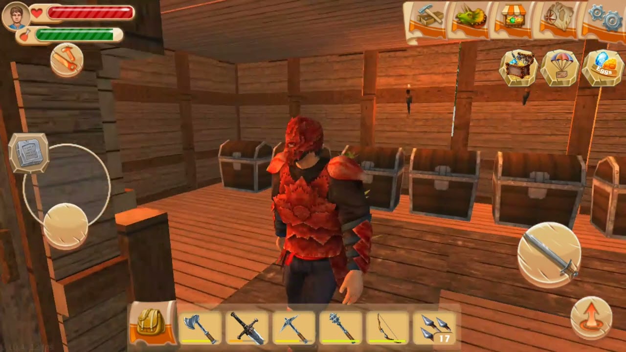 how can you get chitinous plate in Jurassic survival island 😈🦀😈