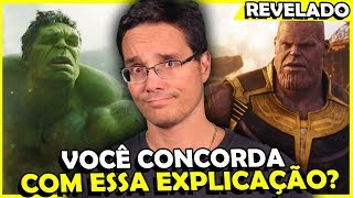 GUERRA INFINITA: Diretor DIZ como Thanos VENCEU o HULK sem as Joias