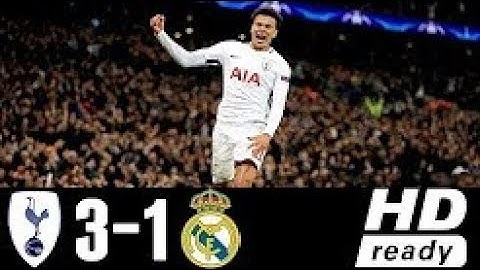 Tottenham Hotspur vs Real Madrid 3-1 Extended Highlights & Goals - 01 NOV 2017