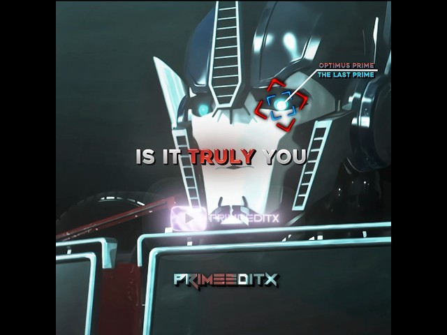 “Is it truly you” Optimus Prime Edit TFP #transformersprime #edit #optimusprime class=