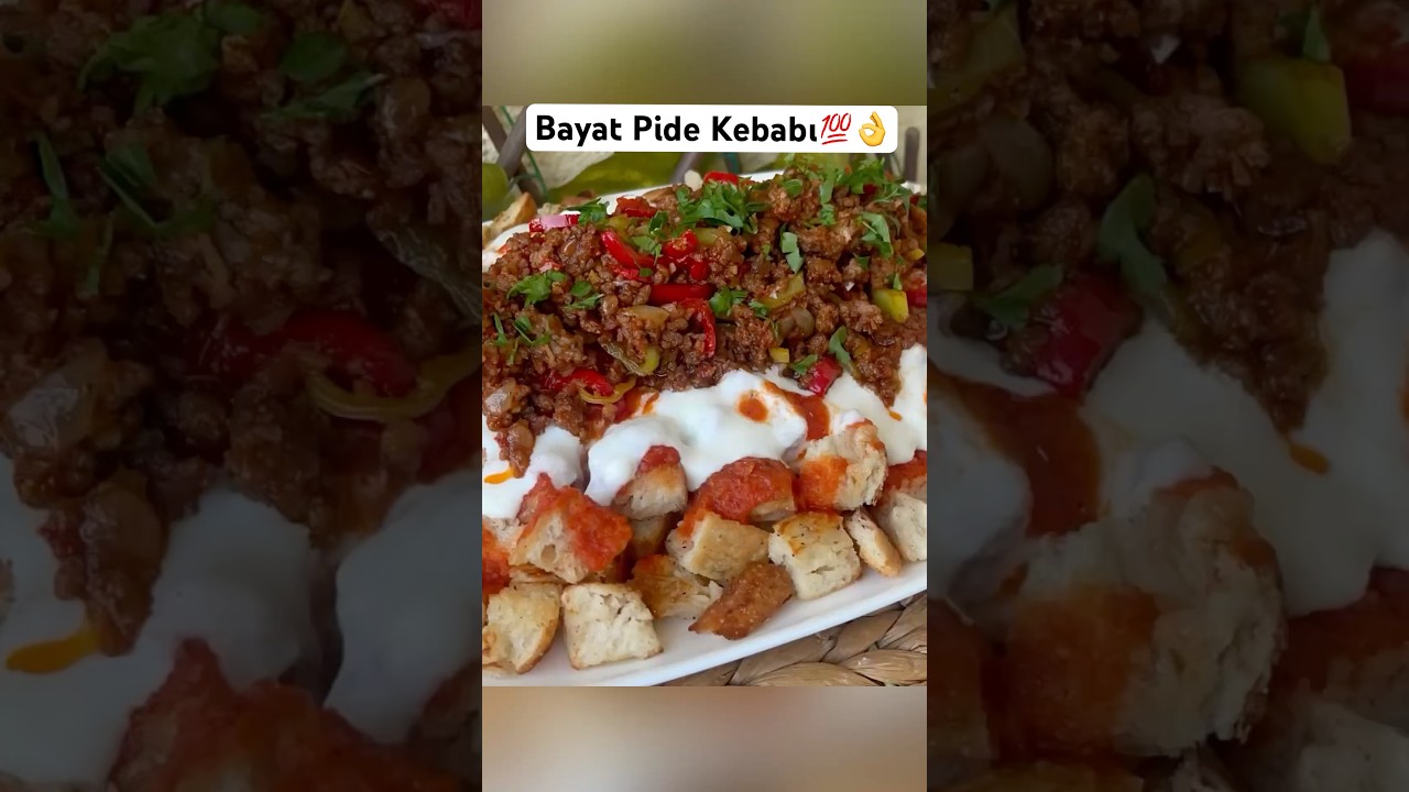 Bayat Ramazan Pidesi ile Nefis Kebap👌😋 #pide #kebap #ramazanpidesi Bayat Ramazan Pidesi ile Nefis Kebap👌😋 #pide #kebap #ramazanpidesi