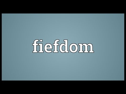 Fiefdom Meaning