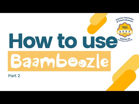 How to make a Quiz with Baamboozle