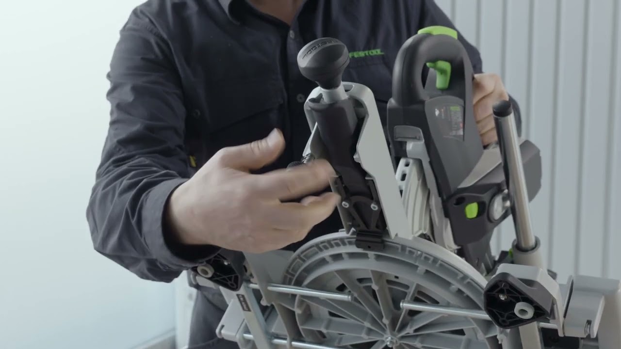 Festool Quick Guide - KSC 60 - Installation de pieds supplémentaires