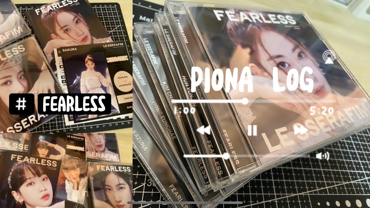 [FEARNOT LOG] 📓 le sserafim fearless japan debut member solo jacket ...