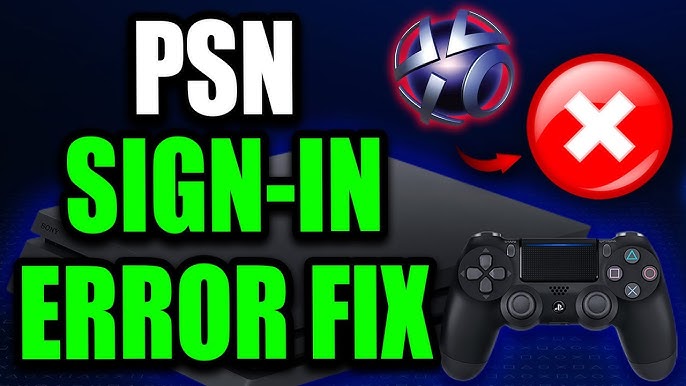 How to fix Cannot sign in using another player's sign in ID (sign in to Playstation  Network) PS4 