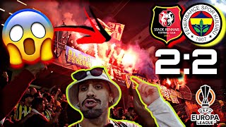 Stade Rennes vs Fenerbahce - Stadyum Vlog | Fransa Ateşler İçinde 🔥