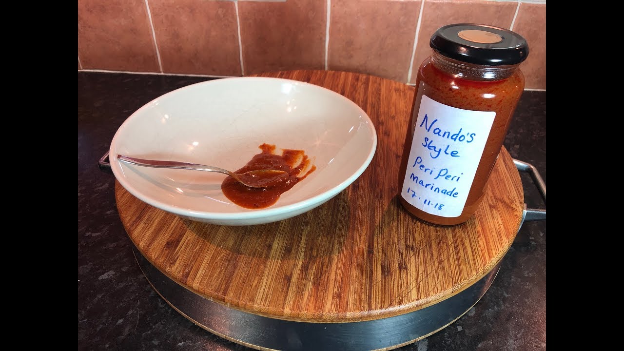 Nando's style peri peri marinade