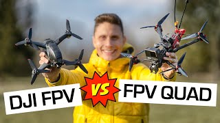 DJI FPV vs FPV DRONE