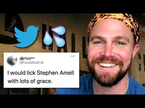 Stephen Amell Reads Thirst Tweets