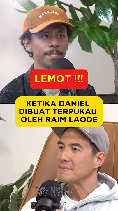 KETIKA DANIEL DIBUAT TERPUKAU OLEH RAIM LAODE