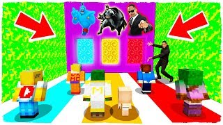 ¡NO ELIJAS LA DIMENSIÓN EQUIVOCADA! Batman, Aladdin y Men in Black en Minecraft ¡NO ELIJAS LA DIMENSIÓN EQUIVOCADA! Batman, Aladdin y Men in Black en Minecraft