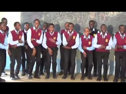 The Pumwani boys high school Perfoming 'Vivo' a South African Hero praise song