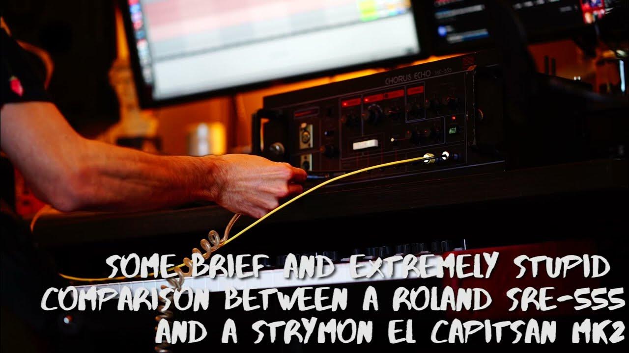 Comparison Space Echo vs El Capistan mk2 (Hmm....) YouTube