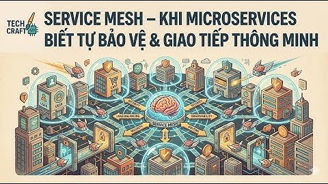 Microservices 101 - Phần 13:  Service Mesh – Khi microservices không còn cần phải "tin nhau"