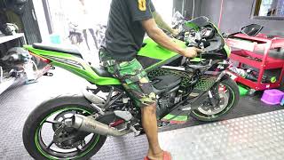 Suara Knalpot Proliner ZX25R