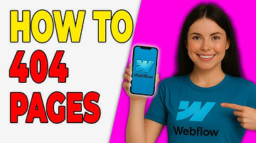 How To Create Custom 404 Pages [Webflow Tutorial 2025]