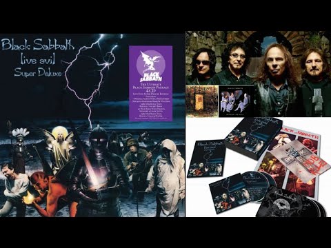 BLACK SABBATH's "Live Evil" 40th Anniversary super deluxe edition reissue