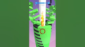 Stack Ball 3D - Level 71 - Funny Gameplay #shorts