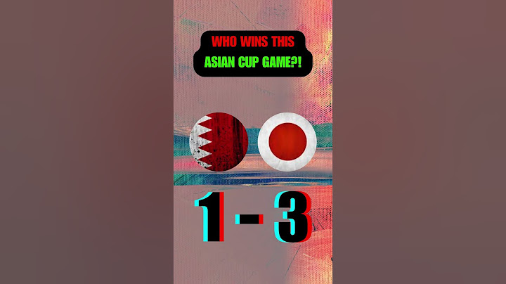 Bahrain vs. Japan (AFC Asian Cup) | AI Prediction
