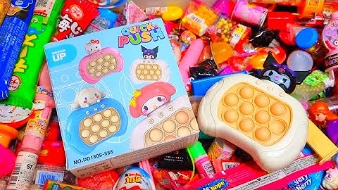 Satisfying with Unboxing & Review of Fast Push Pop It Game Electronic Fidget Toy ASMR