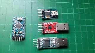 Arduino USB-to-Serial Tutorial - Programming the Pro Mini