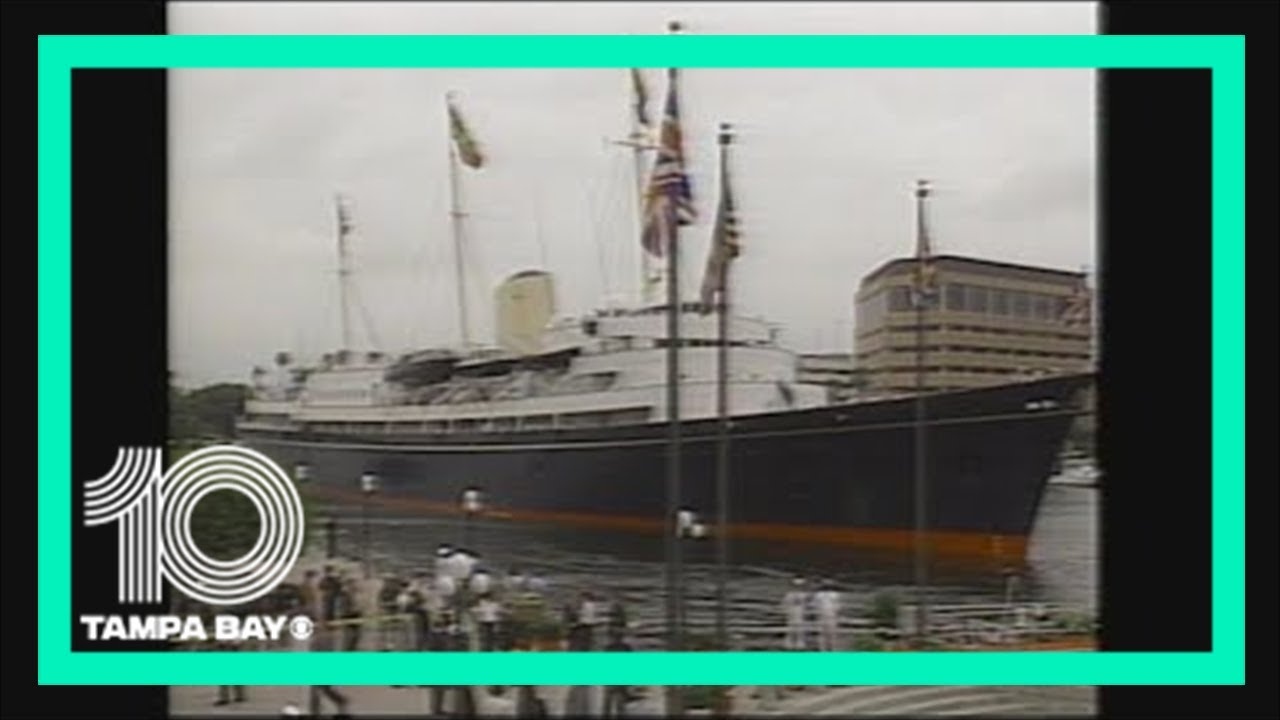 Queen Elizabeth ll visits Tampa Bay in 1991