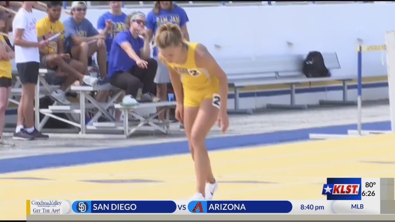 Angelo State track and field ranked in the top 5 - YouTube
