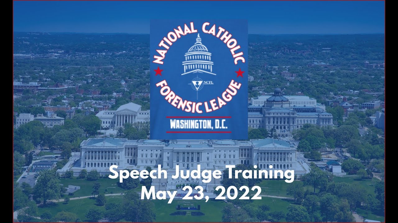 2022 NCFL Speech Judge Training