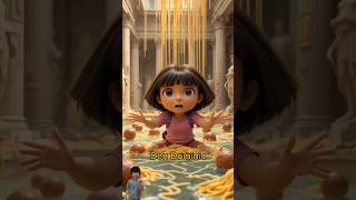 Dora In Spaghetti Flood At Roman Bath