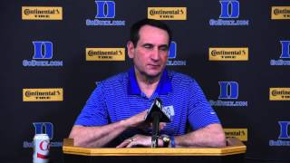 Coach K talks about recruiting freshmen