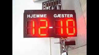 Denmark LED Scoreboard Signs IP65