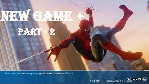 SPIDER-MAN PS4 New Game PLUS NG+ |  Part 2 | FULL Gameplay Walkthrough