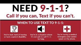 Text to 9-1-1 Now Available in Humboldt County
