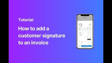 How to get a client to sign an invoice (Updated 2021) - Bookipi Invoice App Tutorial