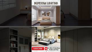 BEDROOM Design Ideas and Lighting Tips #interiordesign #shorts