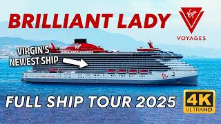Brilliant Lady FULL Ship Tour [4K] - Virgin Voyages Ship Walkthrough