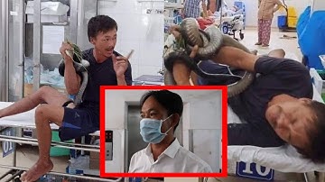 NGƯỜI ĐÀN ÔNG MANG RẮN VÀO BỆNH VIỆN CẤP CỨU: Mong bác sĩ giữ con rắn, tiền học phí của con tôi