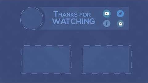 Outro for TGODdesigns│By MistArtworks Free to use