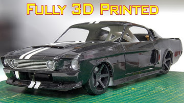 3D printing 10th scale Shelby 1967part3/How to 3d print rc car body/Painting rc body/Scale Addiction