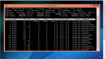 Lession 18: Secure Shell & Other Services - Video 1: Multiple SSH Sessions with screen