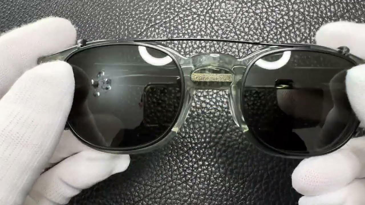 モスコット MOSCOT LEMTOSH COL.SAGE クリップオンサングラス付き