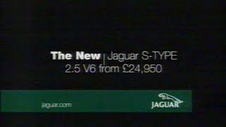 Jaguar S Type car advert - Broadcast 7th July 2002 HTV (UK) 2002 Jaguar S Type Rims
