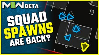 Are Squad Spawns Back in MWII? | (Beta Analysis & Feedback)