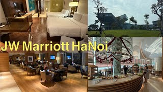 하노이 JW 메리어트 호텔, 라운지 이용- 게스트룸 리뷰 (룸,조식,라운지)