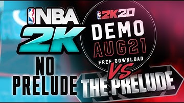 NBA 2K20 Demo but No Prelude - Multiple Player Builds NBA2K20 News