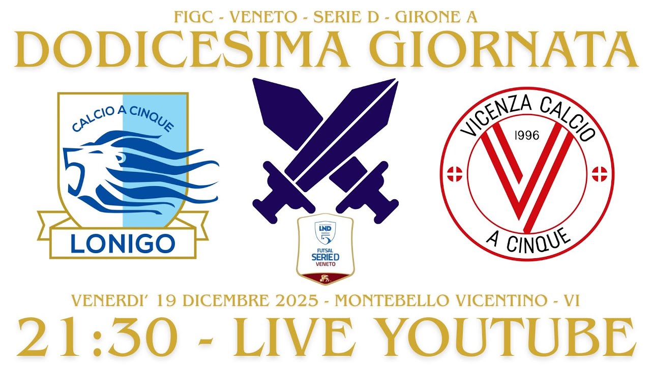 LEONICENA 🆚 VICENZA CALCIO A 5