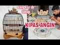 sangkar puter pelung dr KIPAS ANGIN || streptopelia bitorquata bird cage