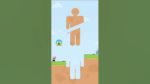 Slice and Save from Dummy🚹 funny Game 🤣 #shorts